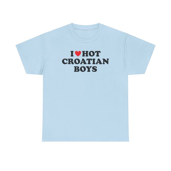 Croatian Boys Croatia Wife Girlfriend Husband Boyfriend Shirt Gifts Tshirt