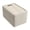 Oat Fabric, variant on Assemble Modular Side Table with Charging Station in Mist Fabric