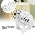 thumbnail image 4 of Fyydes Chaussures Charnière de Tiroir, 2pcs Chaussures en Acier Inoxydable Armoire à Tiroir Charnières Turing Raccords de Remplacement de Rack, Chaussures Armoire Flip, 4 of 8
