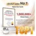 thumbnail image 2 of Auriculares inalámbricos Bluetooth 5.4 Auriculares King Lucky Clip-on, 2 of 9