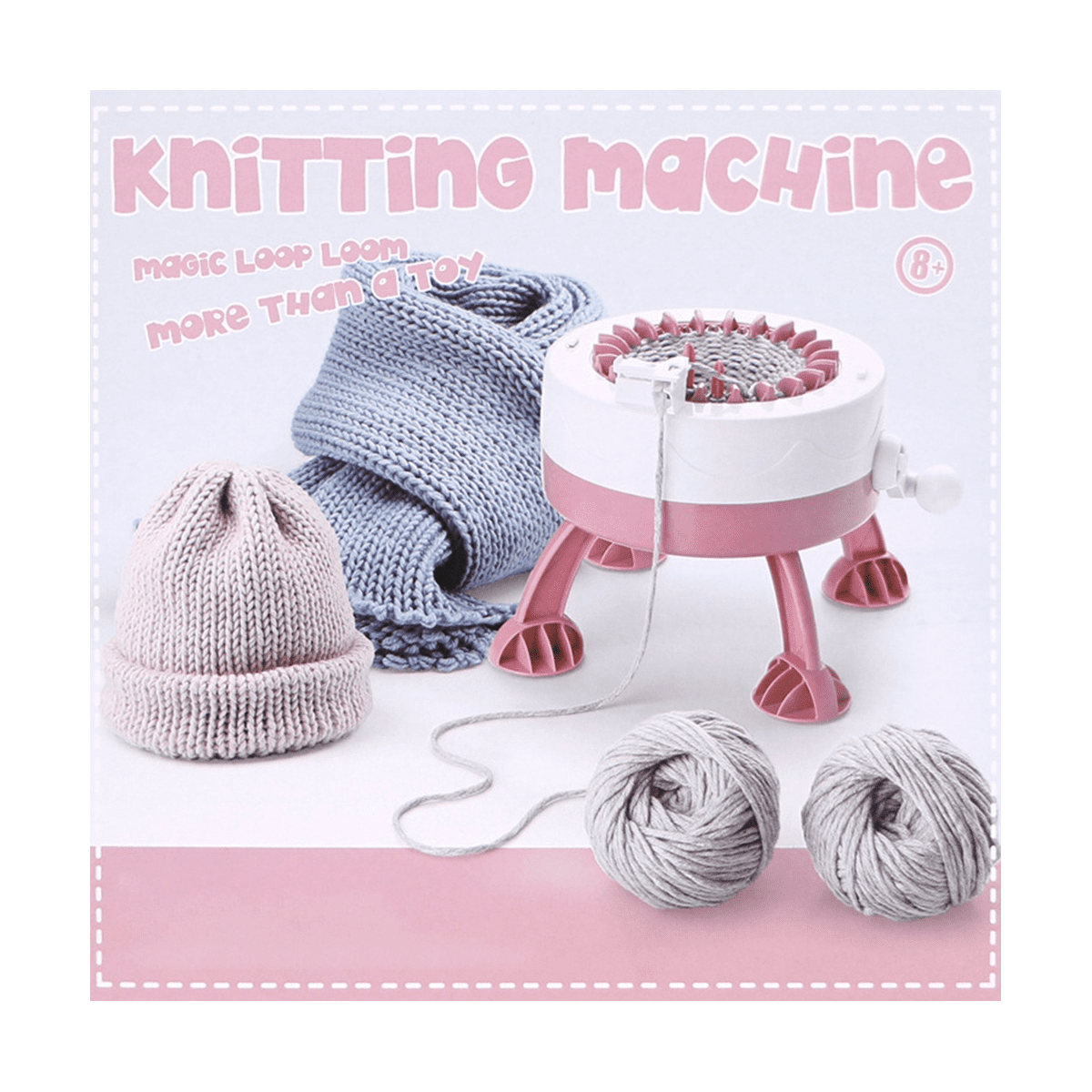 22 Needles DIY Knitting Machine Loop Weaving Weaving Scarf Sweater Hat Socks for Adults Kids