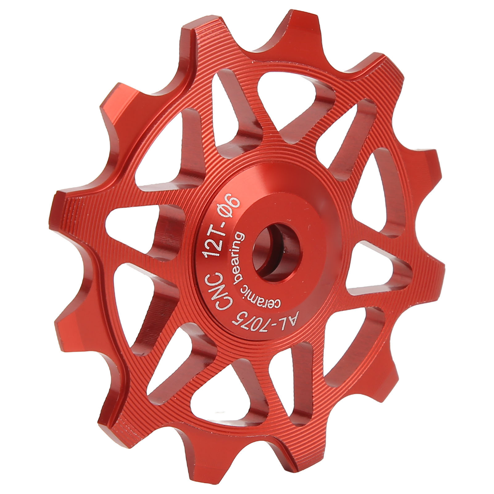 Rear Derailleur Guide Roller, Aluminum Alloy Anti Corrosion 12T Rear Derailleur Pulley For Road