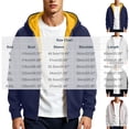 thumbnail image 4 of Stamzod Zip Up Hoodie Men Fall Winter Long Sleeve Drawstring Hooded Jackets Casual Cotton Oversized Hoodies with Pockets, 4 of 8
