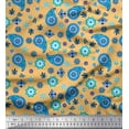 thumbnail image 1 of Soimoi Rayon Fabric Floral & Paisley Printed Fabric 1 Yard 56 Inch Wide, 1 of 3