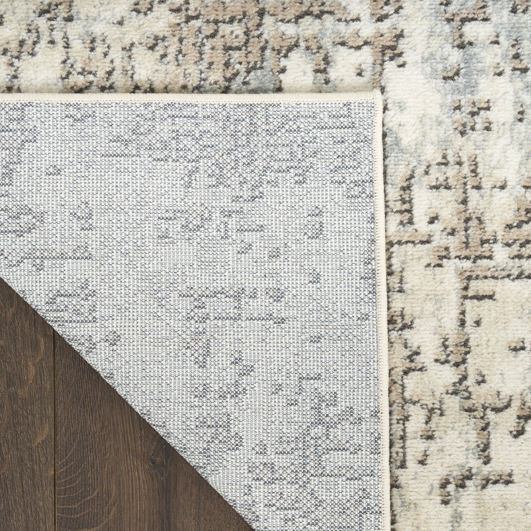 Nourison Concerto 5'3" x 7'3" Ivory Beige Modern Indoor Rug