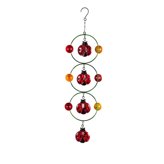 35"H Twirler, 3-Tiered Orbit, Lady Bug