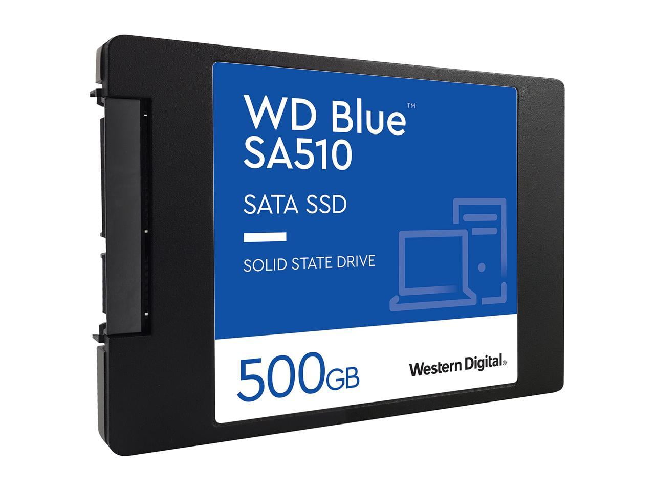  Western Digital 250GB WD Blue SA510 SATA Internal Solid State  Drive SSD - SATA III 6 Gb/s, 2.5/7mm, Up to 555 MB/s - WDS250G3B0A :  Electronics