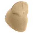 thumbnail image 2 of U.S. Army 75th Ranger Regiment Symbol Embroidered 8 Inch Solid Knit Short Beanie Made in USA - Stone OSFM, 2 of 5