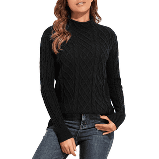 Time and Tru Women's Cowl Neck Tunic Sweater - Walmart.com