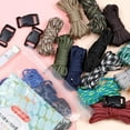 thumbnail image 3 of Incraftables Paracord Kit with 15 Colors Paracord Rope (2mm), Buckle, Keyring, Carabiner & More, 3 of 7
