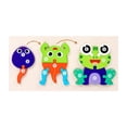 thumbnail image 3 of Animal Life Cycle Puzzle Shape Matching Puzzle Board Montessori Habilidades s para Rana Zulema Rompecabezas, 3 of 8