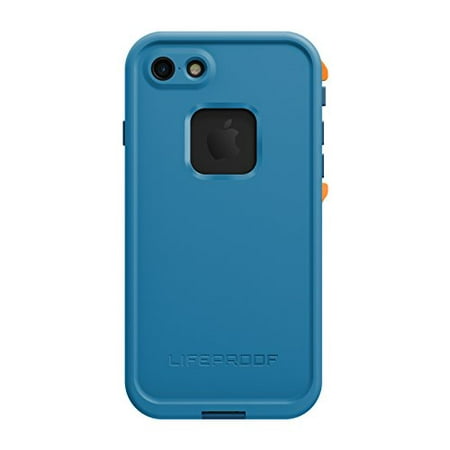 LifeProof Nuud Case for iPhone 7, BASE CAMP BLUE (COWABUNGA BLUE/WAVE CRASH/MANGO
