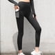 thumbnail image 4 of Pantalones de yoga Pantalones de yoga de talle alto para mujer con mallas superelásticas de bolsillo para entrenamiento de gimnasio y correr 1 1, 4 of 5
