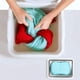 thumbnail image 5 of Soporte para ducha y baño con drenaje de doble capa, jabonera de acero inoxidable con diseño moderno de cerámica, 5 of 8