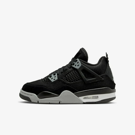 Air Jordan 4 Retro Black Canvas (GS)