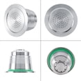 thumbnail image 2 of BYARSS Capsule de Café, Nouvelle Tasse Capsule de Café en Acier Inoxydable Rechargeable et Réutilisable pour Machine Nespresso, 2 of 8