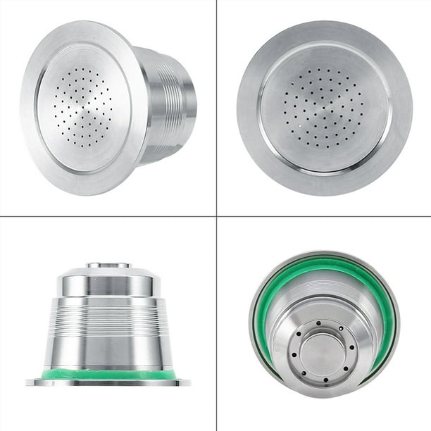Cápsula de café Jadeshay acero inoxidable recargable para Nespresso