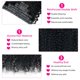 thumbnail image 4 of Extensiones de pelo con clip Pobokix Seamless Curly 120 g 50 cm, 4 of 6