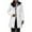 White Coats for Winter, variant on Women's Fleece Lined Hooded Zipper Jacket Thicken Puffer Solid Color Parkas Coats Long Sleeve Warm Winter Fashion Casual Clothes with Pockets White XXL