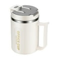 thumbnail image 3 of 304 Stainless Steel Double-Layer Insulated Mug - Heat-Resistant Anti-Scald Portable Cup with Handle, BPA-Free Home Office Daily Water Cup, No Straw Design for Safe Convenient Use, 3.35*5.12in, Gray, 3 of 7
