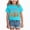 A615-Light Blue, variant on NOLDARES Kids Merry Christmas Santa Xmas Tree Short Sleeve Tee, Christmas Graphic Tees Holiday Tops,A615-Blue