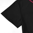 thumbnail image 4 of Xfvqtps Scrubs for Men Scrub Tops Drawstring Scrub Pants Set Solid Color V-neck Short Sleeve Shirt Elastic Waist Pants with Pocket Black, 4 of 9