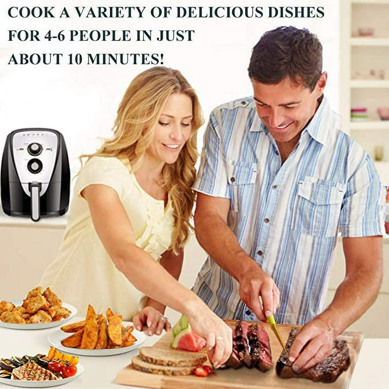 ZYCSKTL Power air Fryer Air Deep Fryer,New Household Air Fryer, Large  Capacity 3.5 Oil-Free Healthy Electric Fryer, Fixed Temperature Air Fryer