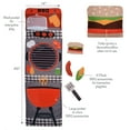 thumbnail image 3 of Lambs & Ivy Interactive 2-n-1 Soft Toddler Hamburger/Barbeque Pillow Play Set, 3 of 9