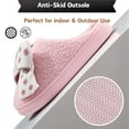 thumbnail image 3 of BERANMEY Women's Slippers with Memory Foam Plush Soft House Slippers for Women Non-Slip Indoor Outdoor Cozy Fluffy Warm Bedroom Slippers with Cute Bow Ideal Gift for Her, 3 of 8
