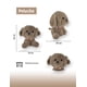 thumbnail image 2 of Peluche De Perrito Orejas Largas Con Cascabel En Correa, 2 of 5