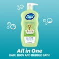 thumbnail image 4 of Nettoyant pour les cheveux et le corps et bain moussant tout-en-un Dial Kids, parfum de melon, 709 ml, hypoallergène, sans larmes, testé par des dermatologues, sans silicones, parabènes ni phtalates, 4 of 9