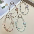 thumbnail image 4 of MOMOJIA Stylish Plastic Beaded Cellphone Bracelet Phone Lanyard Telephone Strap Jewelry, 4 of 11