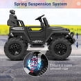 thumbnail image 2 of EastVita Kids 24V Ride on Car with Electric Remote Control Dual Drive Power Ride on Toys 2 Seats SUV Truck Wheels Vehicle, 2 of 10