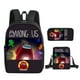 thumbnail image 1 of Mochila Among Us Mochilas Anime Among us Schoolbag Conjunto De Tres Piezas Juego De Mercancía De Escuela Primaria Estudiantes Mochila Bolso De Hombro Estuche Escolar Niños Niñas Mochilas Escolares set, 1 of 3