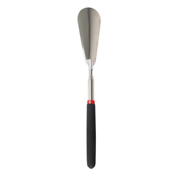 1pc Shoehorn Stainless Steel Long Handle Telescopic Professional Shoe Lifter For Men Women Random Style and Color