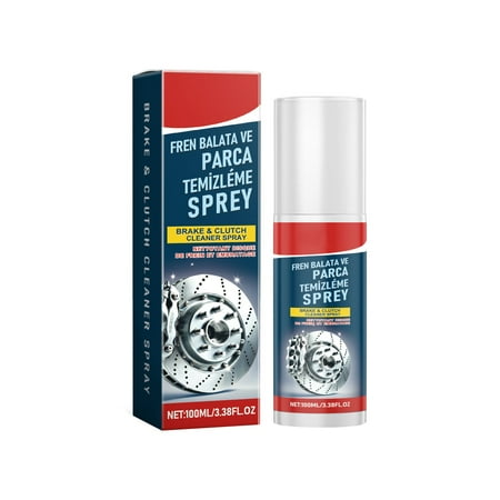 BallsFHK Car Brake Cleaner Car Brake Disc Wheel Cleaning Removal Polishing Maintenance Cleaner 100ml