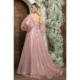 thumbnail image 6 of Royal Queen RQ8073 Juniors Womens Spaghetti Strap Floral Gala Gown, 6 of 9