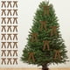 thumbnail image 5 of xihome Juego de 24 piezas de lazos de terciopelo para decorar el rbol de Navidad, coronas, guirnaldas y regalos festivos., 5 of 6