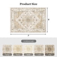 thumbnail image 5 of CHITOOMA 5'x7' Area Rugs for Living Room, Machine Washable Rugs Vintage Area Rug for Bedroom Dining Room Dorm Office with Non-Slip Backing, Stain Resistant Non-Shed Carpet, 5 of 8