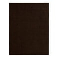 thumbnail image 3 of Unique Loom Solid Shag Collection Area Rug (10' x 13' 1" Rectangle Chocolate Brown), 3 of 7