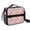 Princess and Dress, variant on Princess and Dress Pink Pattern Insulated Lunch Bag with Shoulder Strap and Bottle Holder,Bento School Lunch Bag Box,11x9.5x3.5 Inches