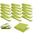 thumbnail image 1 of Clips de sellado de plástico para bolsas de alimentos y refrigerios, 10x1,1x1,5 cm, sellador de abrazadera para mantenimiento fresco (20 unidades), 1 of 6