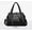 black, variant on Zipper Pu Tassels Design Women's Shoulder Bags Casual Large Capacity Bags for Women Bolsas Para Mujeres 여자 가방