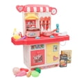 thumbnail image 2 of YANGHONGY Children's Homemaking Simulation Kitchen Toy Set Baby Girl's Cooking Small Kitchen And Sound Effects Kitchen Appliances, 2 of 9