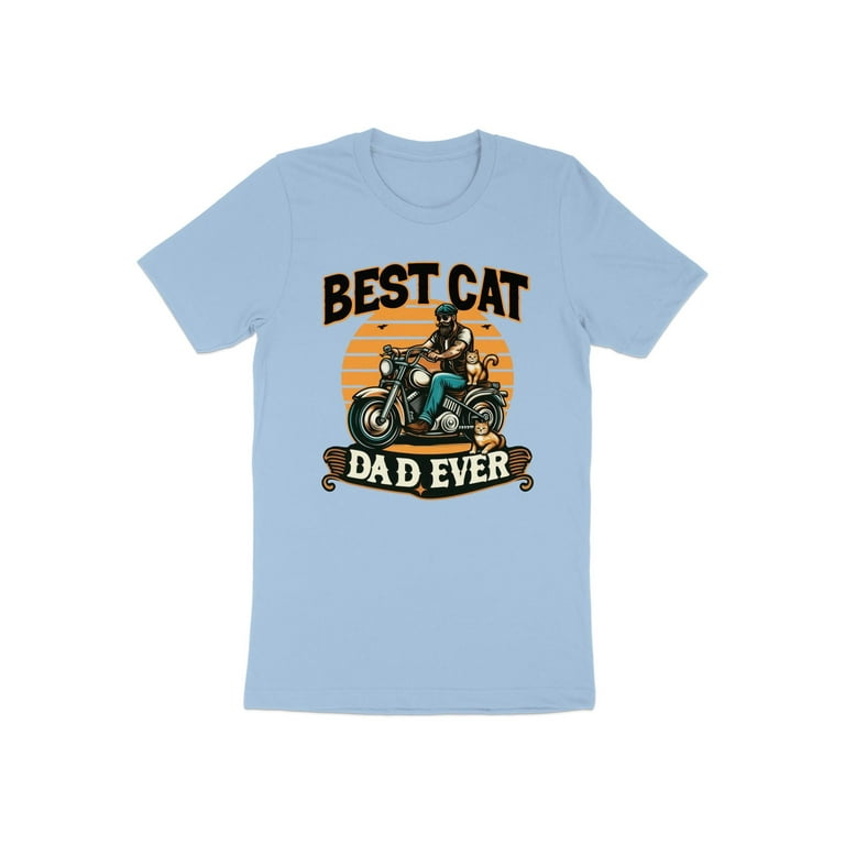 Best Cat Dad Ever. Papa Birthday Father's Day Gift T-Shirt Best Cat Dad Ever. Papa Birthday Father's Day Gift T-Shirt
