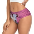 thumbnail image 2 of Fotbe Flower Field Cow Calzones Estampados para Mujer – Ropa Interior de Algodón, Cómoda, Suave y Elástica-4X-Large, 2 of 6
