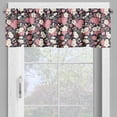 thumbnail image 2 of Ambesonne Japanese Window Valance, Night Garden Sakura, 54" X 18", Multicolor, 2 of 5