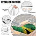thumbnail image 6 of Uorisanigo ATV Seat Cover Waterproof Non-Slip Haitian Logo Four Wheeler Seat Cover ATV Decorative Accessories Compatible with Polaris Sportsman Polaris Scrambler Honda Rancher, 6 of 7