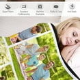 thumbnail image 5 of Custom Blankets Customized Use Your Child, Sister, Family Photo Text Collage Throws Blanket Personalized Bedding Blanket Home Decor, A Great Gift for Your Family, 40" x 60" Blankets, 5 of 5