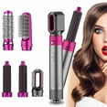 thumbnail image 2 of 5-in-1 Hair Dryer & Styling Tool – Negative Ion Hair Curler with Auto-Air Curling Comb, Hot Air Brush & Straightener, Multi-Function Hair Styling Device, 2 of 11